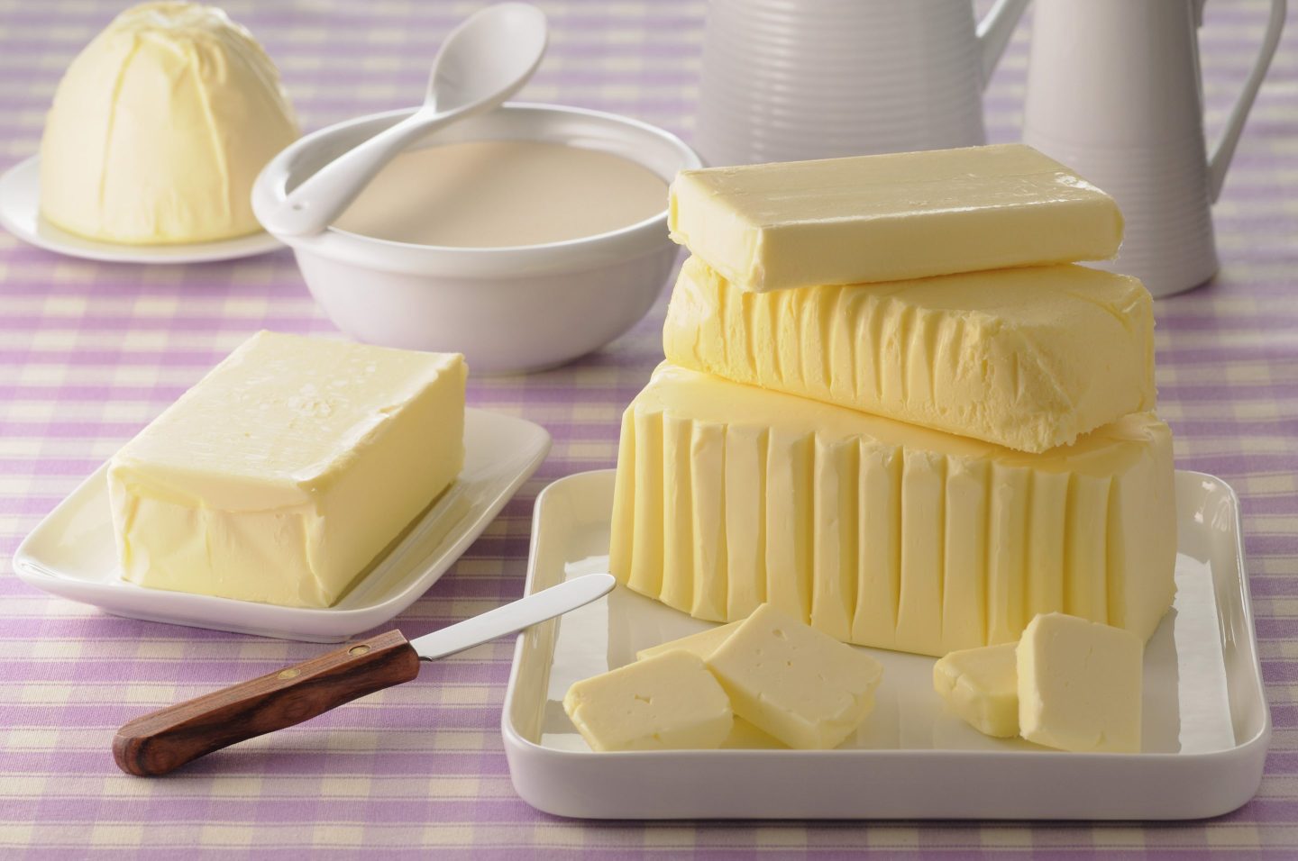 Assortment of butter