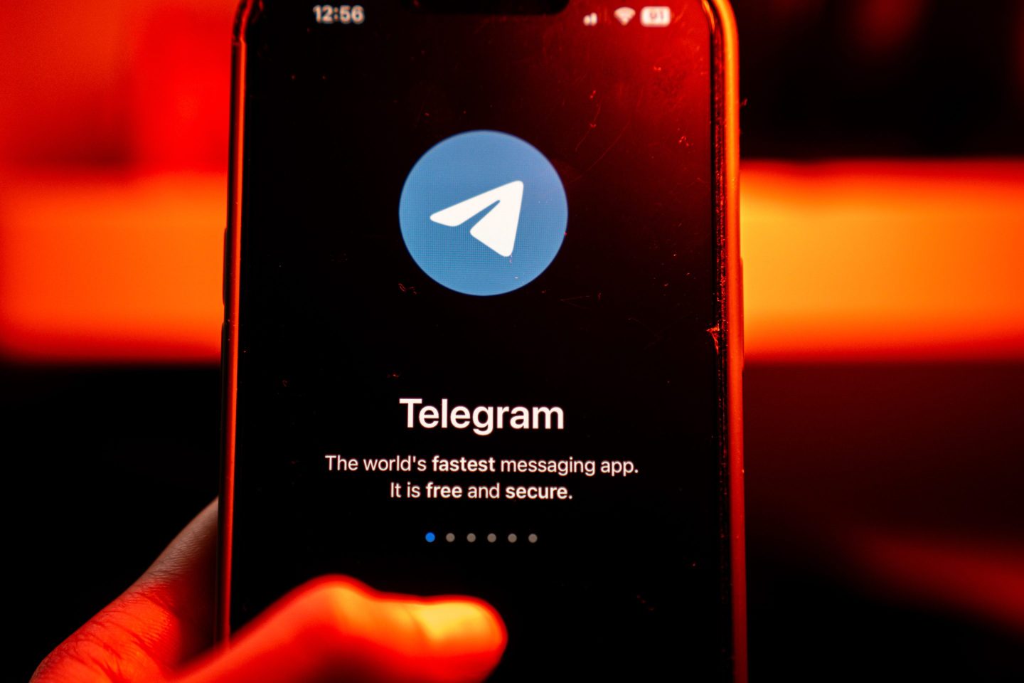 The logo for Telegram Signal messenger application arranged on a smartphone in Hong Kong, China, on Wednesday, March 6, 2024. The Hong Kong government&#039;s document summarizing recent public consultations on proposed domestic security legislation included suggestions that some popular messaging apps be prohibited, though authorities stopped short of endorsing that view. Photographer: Lam Yik/Bloomberg via Getty Images